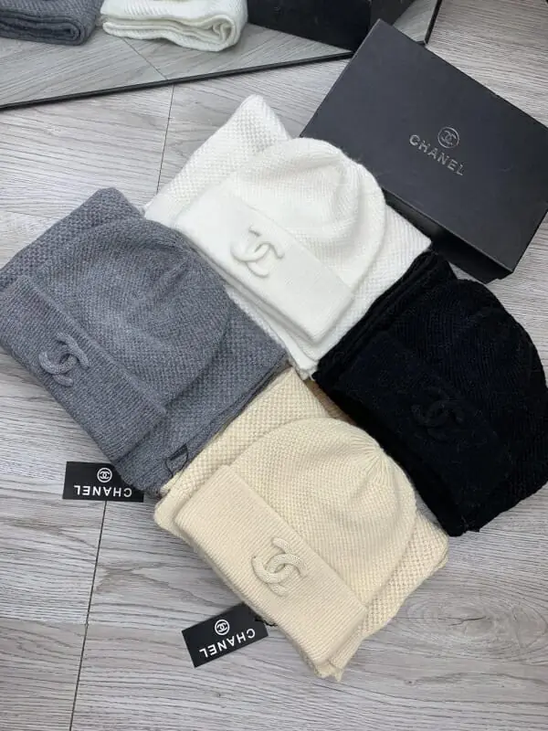 chanel hat and echapres set s_12653052